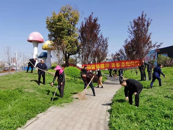 六安項(xiàng)目黨支部組織開(kāi)展“學(xué)雷鋒”志愿服務(wù)活動(dòng)