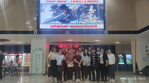 徽鹽地產(chǎn)集團機關(guān)第二黨支部開展“學(xué)黨史 悟思想 辦實事”系列活動